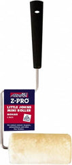 Premier Paint Roller - 10" Long, 1/4" Nap, Wall Paint Roller Set - 5" Wide, Steel Frame, Includes Roller Cover & Frame - A1 Tooling