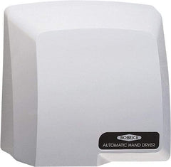 Bobrick - 1725 Watt Gray Finish Electric Hand Dryer - 115 Volts, 13 Amps, 9-5/8" Wide x 11.13" High x 5-7/16" Deep - A1 Tooling