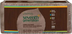 Seventh Generation - 12" Long x 12" Wide, Paper Napkins - 1 Ply, Brown - A1 Tooling