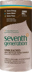 Seventh Generation - Perforated Roll of 2 Ply Brown Paper Towels - 11" Wide, Unbleached, 100% Recycled - A1 Tooling