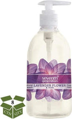 Seventh Generation - 12 oz Pump Bottle Liquid Soap - Clear, Lavender Flower & Mint Scent - A1 Tooling