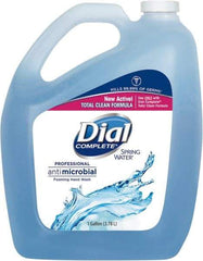 Dial - 1 Gal Bottle Foam Soap - Blue, Spring Water Scent - A1 Tooling