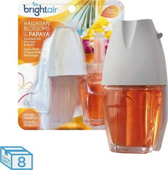 BRIGHT Air - 0.67 oz Packet Air Freshener - Liquid, Hawaiian Blossoms & Papaya Scent - A1 Tooling