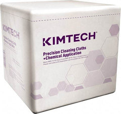 Kimtech - 1/4 Fold Clean Room/Lab/Critical Task Wipes - Poly Pack, 12" x 12-1/2" Sheet Size, White - A1 Tooling