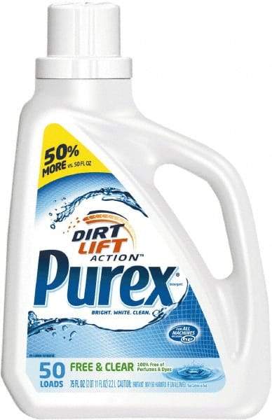 Purex - 75 oz Liquid Laundry Detergent - Unscented - A1 Tooling