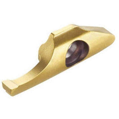 Iscar - 15-3.50-0.20MIFR Grade IC908, 3.5mm Cutting Width Carbide Grooving Insert - 15mm Max Depth of Cut, Right Hand, 0.2mm Corner Radius, TiAlN Finish - A1 Tooling