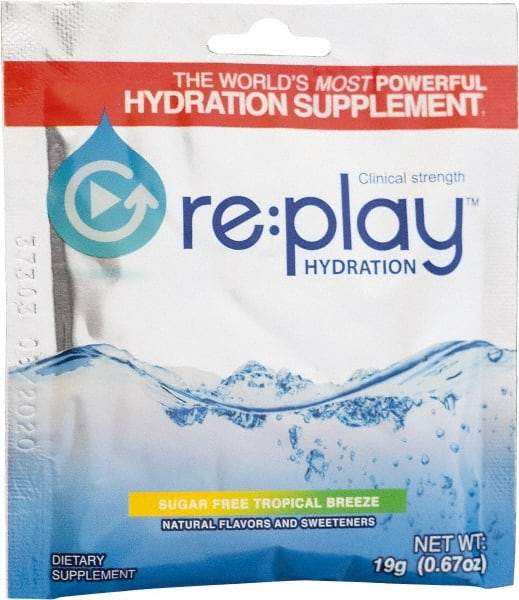 Hydration Health - 0.51 oz Packet Sugar Free Tropical Breeze Activity Drink - Powdered, Yields 16 oz - A1 Tooling