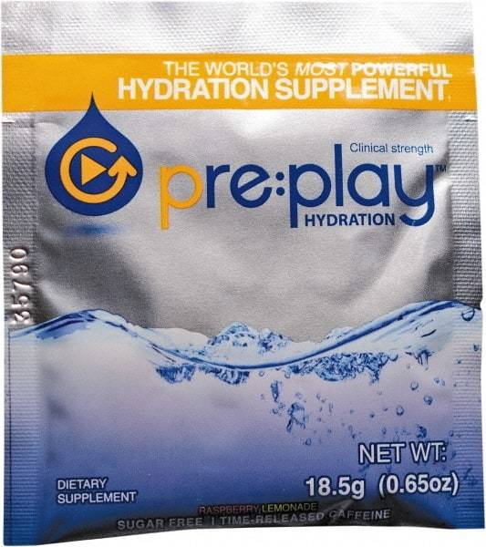 Hydration Health - 0.65 oz Packet Sugar Free Raspberry Lemonade Activity Drink - Powdered, Yields 18 oz - A1 Tooling