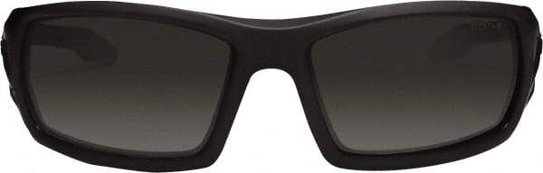 Ergodyne - Smoke Lenses, Framed Safety Glasses - Uncoated Lenses, Matte Black Frame, Size Universal, Wrap Around - A1 Tooling