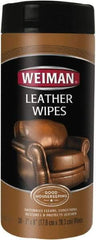 Weiman - Wipes Leather Cleaner - Unscented, Canister Container - A1 Tooling