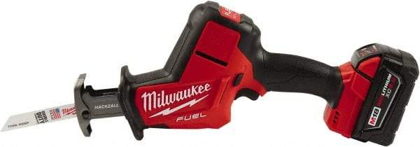 Milwaukee Tool - 18V, 0 to 3,000 SPM, Cordless Reciprocating Saw - 7/8" Stoke Length, 1 Lithium-Ion Battery Included - A1 Tooling