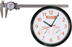 SPI - 0" to 6" Range, 0.001" Graduation, 0.1" per Revolution, Dial Caliper - White Face - A1 Tooling