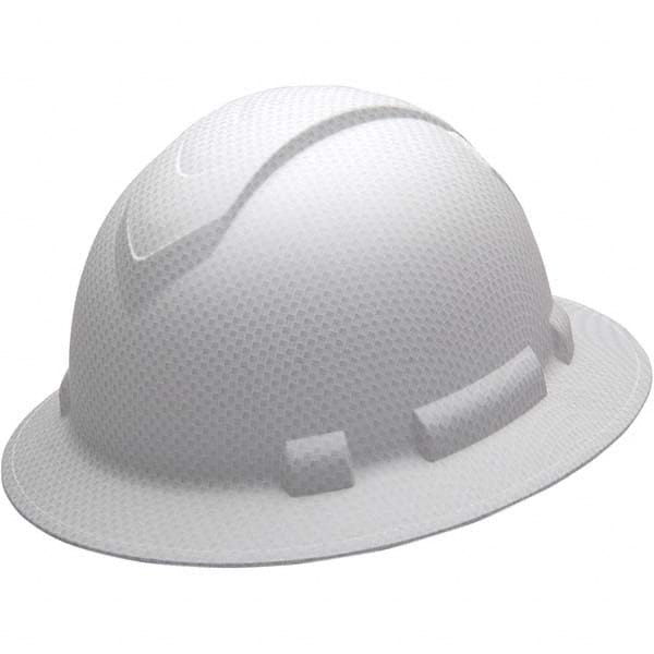 PYRAMEX - ANSI Type I Class C, G & E 4-Point Ratchet Full Brim Hard Hat - A1 Tooling