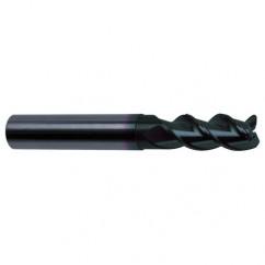 1/2" Dia. - 4-1/2" OAL - 45° Helix Super-A Carbide End Mill - 3 FL - A1 Tooling