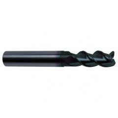 1/2" Dia. - 4-1/2" OAL - 45° Helix Super-A Carbide End Mill - 3 FL - A1 Tooling