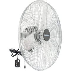 PRO-SOURCE - 30" Blade, 1/4 hp, 5,300, 6,200 & 7,800 CFM, Oscillating Industrial Circulation Fan - Back-Mounted, 120 VAC Volts, 1.60-1.90 Amps, 3 Speed - A1 Tooling