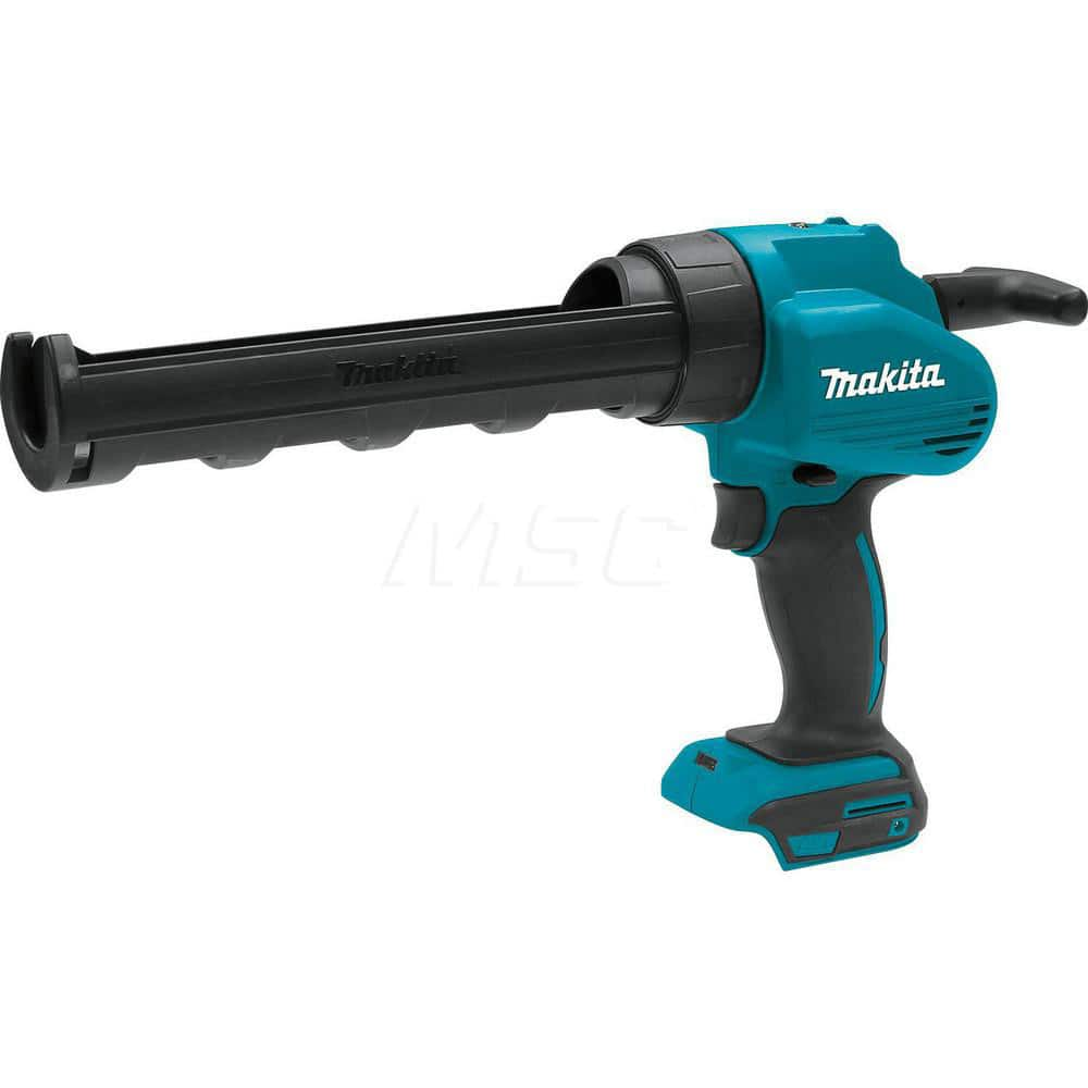 Cordless Caulk & Adhesive Gun: 10 oz, Cartridge Holder Frame 18V, Use with Adhesive & Caulk, Uses Lithium-ion Batteries