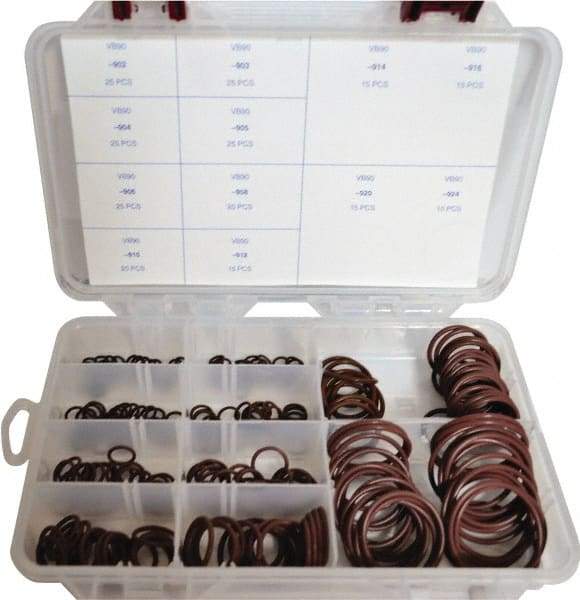 Value Collection - Fluoroelastomer O-Ring - Round Cross Section, 90 Durometer - A1 Tooling