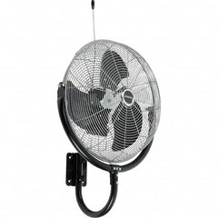 PRO-SOURCE - 20" Blade, 1/3 hp, 6,039 Max CFM, Wall Mounting Fan - 3 Speed - A1 Tooling