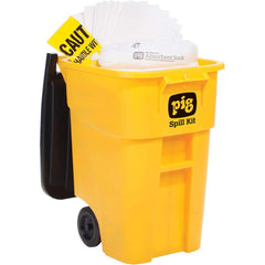 Spill Kits; Kit Type: Oil Based Liquids Spill Kit; Container Type: Can; Absorption Capacity: 40 gal; Color: Hi-Vis Yellow; Portable: Yes; Capacity per Kit (Gal.): 40 gal