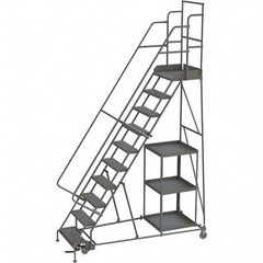 TRI-ARC - Rolling & Wall Mounted Ladders & Platforms Type: Stock-Picking Ladder Style: Rolling Safety Stock Picking Ladder - A1 Tooling