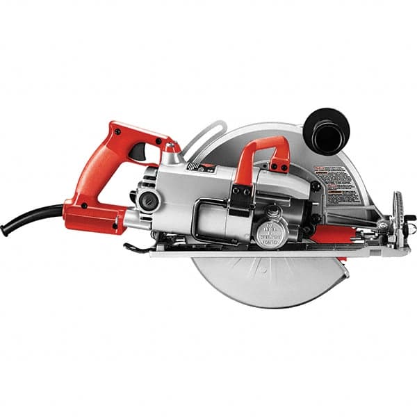 Skilsaw - 15 Amps, 10-1/4" Blade Diam, 4,700 RPM, Electric Circular Saw - 120 Volts, 8' Cord Length, 7/8" Arbor Hole, Left Blade - A1 Tooling