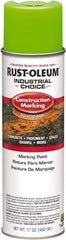 Rust-Oleum - 17 fl oz Green Paint & Primer - 400' Coverage at 1" Wide, Solvent Base Formula, >500 gL VOC - A1 Tooling