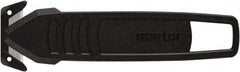 Martor USA - Recessed/Hook Blade Safety Utility Knife - Black Polycarbonate Handle, 1 Blade Included - A1 Tooling