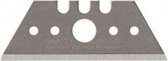 Martor USA - 100 Piece, Carbon Steel, Utility Knife Blade - 2.09" Long - A1 Tooling