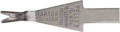 Martor USA - 10 Piece, Carbon Steel, Utility Knife Blade - 1.26" Long - A1 Tooling