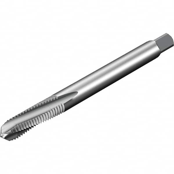 Sandvik Coromant - 3 Flute 6HX Spiral Flute Tap - Powdered Metal High Speed Steel, Uncoated - Exact Industrial Supply