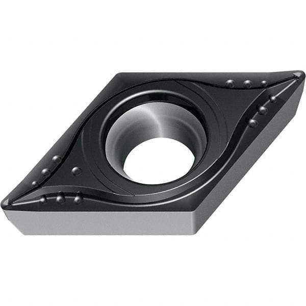 Walter - DPMT MM4 Grade WSM20S Turning Insert - TiAlN+Al2O3+(Al) Finish, 55° Rhombic, 9.53mm Inscr Circle, 3.97mm Thick, 0.8mm Corner Radius - A1 Tooling