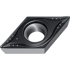 Walter - DCMT MM4 Grade WSM20S Turning Insert - TiAlN+Al2O3+(Al) Finish, 55° Rhombic, 9.53mm Inscr Circle, 3.97mm Thick, 0.8mm Corner Radius - A1 Tooling