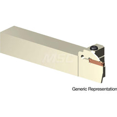 Indexable Cutoff Toolholder: 18 mm Max Depth of Cut, 36 mm Max Workpiece Dia, Left Hand 32 mm Shank Height, 32 mm Shank Width, Uses GCMN Inserts, Series GND