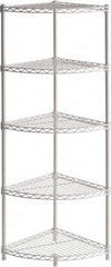 Sandusky Lee - 5 Shelf Wire Shelving Unit - 14" Wide x 14" Deep x 47" High, - A1 Tooling