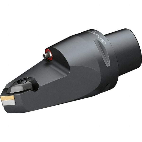 Walter - 95° Lead Angle, Indexable Turning Toolholder - 128mm OAL, Series DCMN-CAPTO-AUSSEN - A1 Tooling