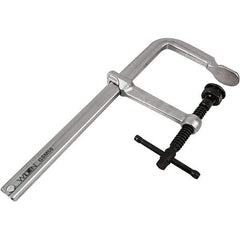 Wilton - 5-1/2" Throat Depth, 20" Max Capacity, Heavy-Duty F Sliding Arm Clamp - 2,660 Lb Clamping Pressure - A1 Tooling