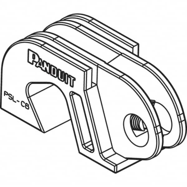 Panduit - Nylon Universal Circuit Breaker Lockout - 11/32 Max Cord Diam, 1 Padlock, 1 Circuit - A1 Tooling