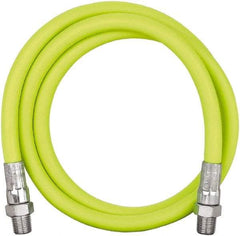 Legacy - 3' Long, 10,000 psi Operating Pressure, Rubber Grease Gun Hose - 1/8 NPT, 10,000 psi Burst Pressure - A1 Tooling