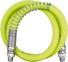 Legacy - 3-1/2' Long, 10,000 psi Operating Pressure, Rubber Grease Gun Hose - 3/16 NPT, 10,000 psi Burst Pressure - A1 Tooling