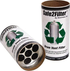 Made in USA - Trash Compactor/Crusher Filter Replacement - 4" Wide x 8" Long x 8" High, For 10004841 Single Carbon Filter Assemblies, 10004840 Aerovent Can Disposal Systems - A1 Tooling