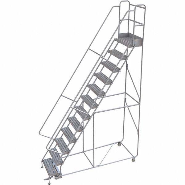 TRI-ARC - Rolling & Wall Mounted Ladders & Platforms Type: Rolling Warehouse Ladder Style: Rolling Safety Ladder - A1 Tooling