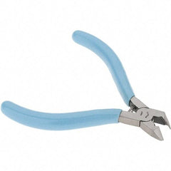 Xcelite - 100mm OAL, 20 AWG Capacity, Diagonal Cutter - 7/16" Jaw Length x 11mm Jaw Width, 29° Angled Head - A1 Tooling