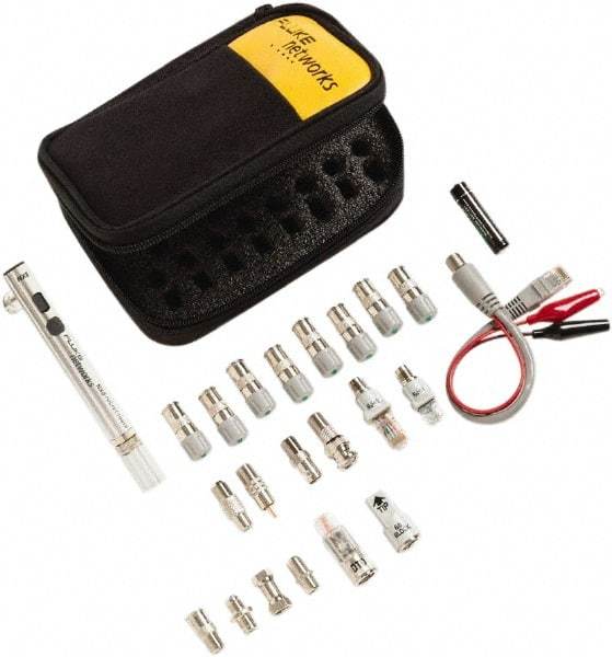 Fluke Networks - 24 Piece, Data & Video Kit - Comes in Clam Shell - A1 Tooling