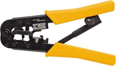 Fluke Networks - 1 Piece, Terminal Crimper & Wire Cutter - Comes in Clam Shell - A1 Tooling