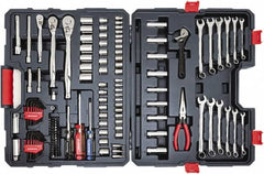 Crescent - 148 Piece 1/4, 3/8 & 1/2" Drive Mechanic's Tool Set - Comes in Blow Molded Case - A1 Tooling