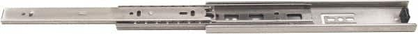 Sugatsune - 24" Slide Length, 24" Travel Length, 304 Stainless Steel Ball Bearing Slide - 92 Lb Capacity at Full Extension, Stainless Finish - A1 Tooling