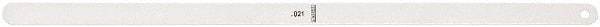 Starrett - Feeler Gages   Thickness (Decimal Inch): 0.0210    Leaf Length (Inch): 12 - A1 Tooling