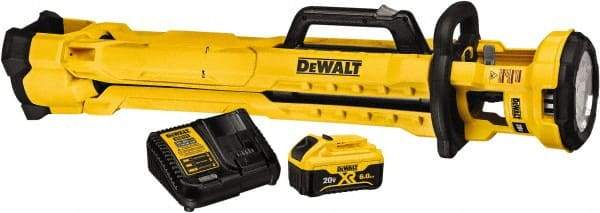 DeWALT - 20 Volts, 3000 Lumens, Cordless Work Light - Yellow, 11 hr Run Time - A1 Tooling