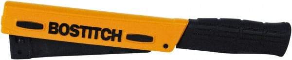 Stanley Bostitch - Manual Hammer Tacker - 1/4, 5/16, 3/8" Staples, 84 Lb Capacity, Yellow, Aluminum Die Cast - A1 Tooling